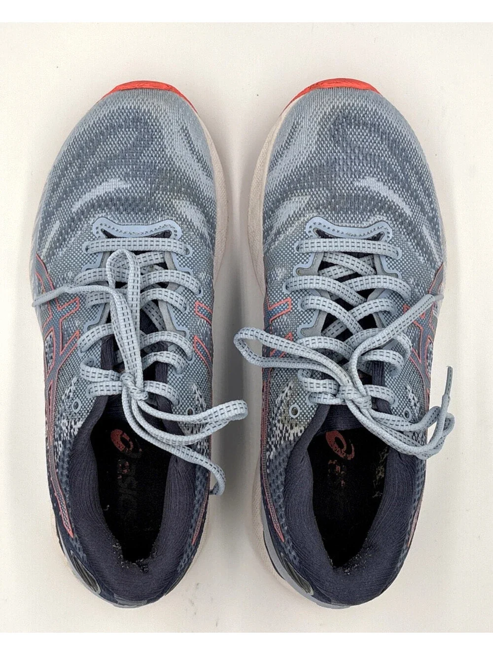 ASICS Gel Nimbus 23 Mist Blazing Coral Running Shoes Womens 7.5